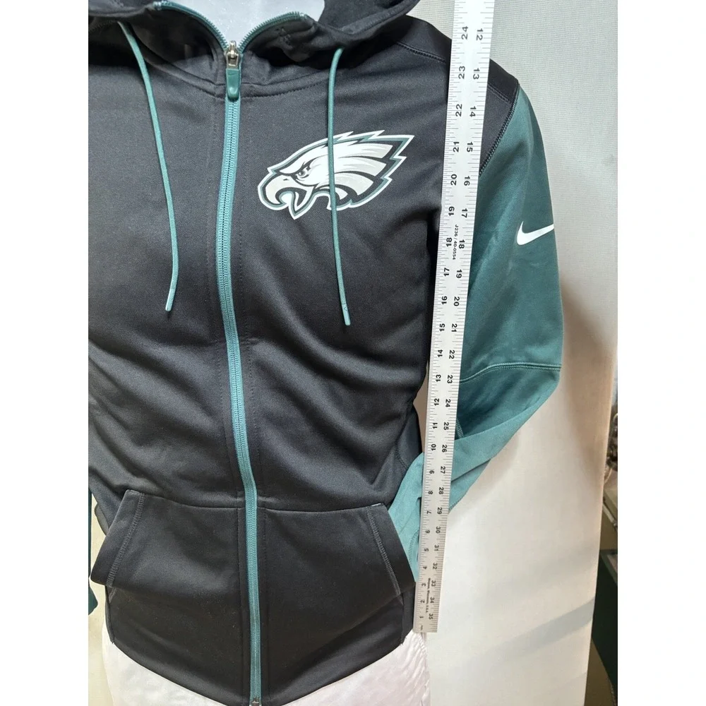 NWT Men's Nike NFL Philadelphia Eagles Long Sleeve Zip-Up Sweatshirt SIZE Small